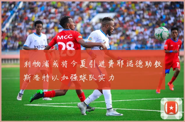 利物浦或将今夏引进费耶诺德助教斯洛特以加强球队实力
